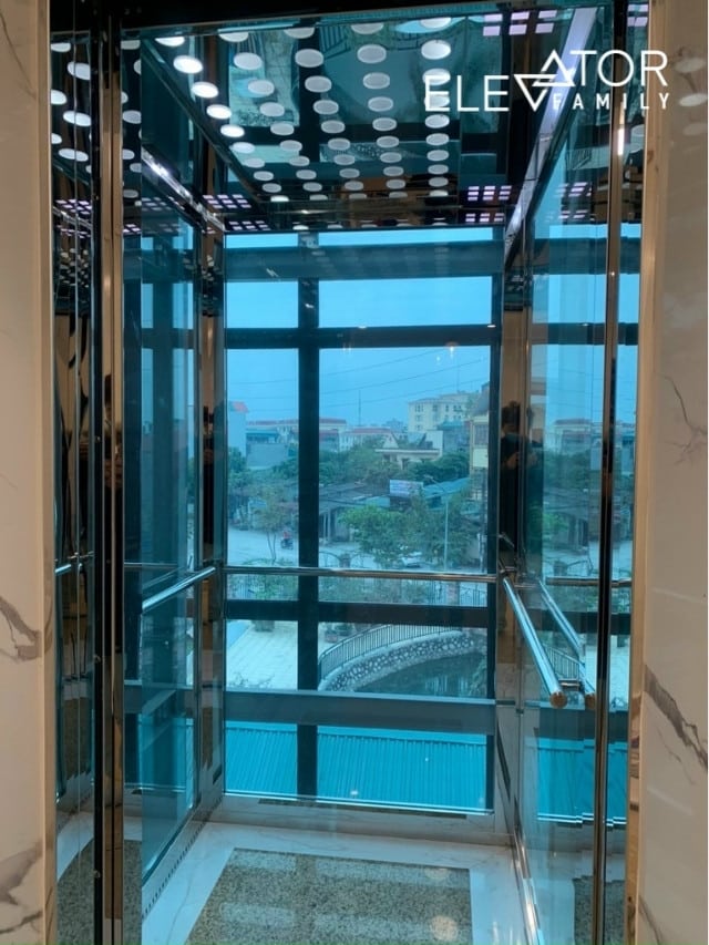 Hình ảnh dự án thang máy gia đình tại Bắc Ninh