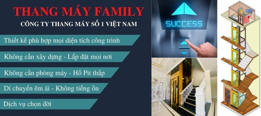 Thang máy Family công ty thang máy gia đình uy tín tại Việt Nam